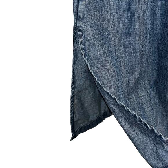 Soft Surroundings Embroidered Chambray Dress/Tunic Size XS - Picture 5 of 9